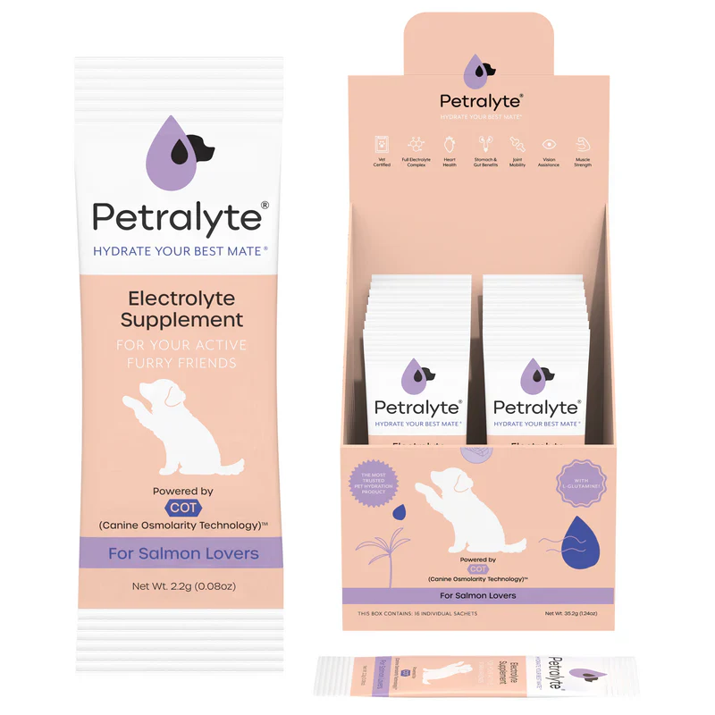 Dog Electrolyte and Joint Supplement, Salmon flavored.