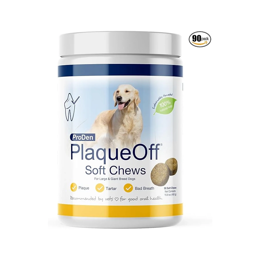 ProDen, PlaqueOff Soft Chews, For Large & Giant Breed Dogs