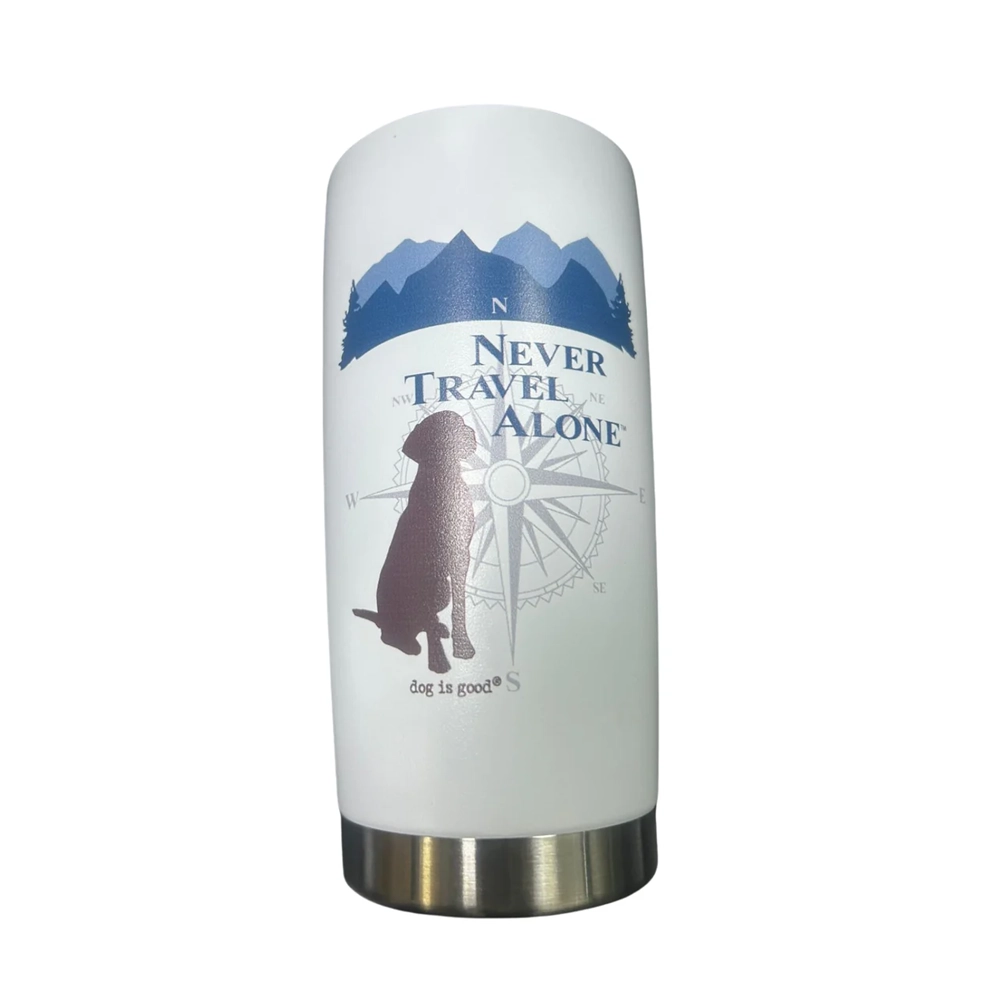 Tumbler: Never travel alone 20 oz